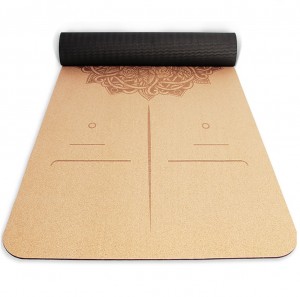 Waterproof Floor Exercises Cork Yoga Mat