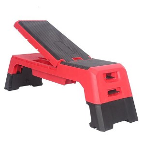 Multi-function Exercise Deck Free Angle Adjustable Aerobic Stepper